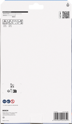 مجموعة رؤوس مثقاب Bosch إكسبيرت ذاتية القطع بسرعة، 13 قطعة.